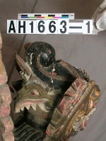 峇里島Garuda神獸木雕藏品圖，第3張